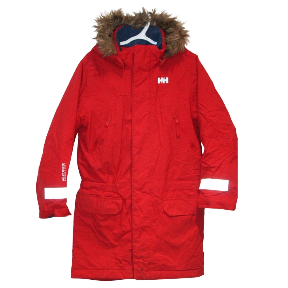 Helly Hensen Red Winter Coat Size 8